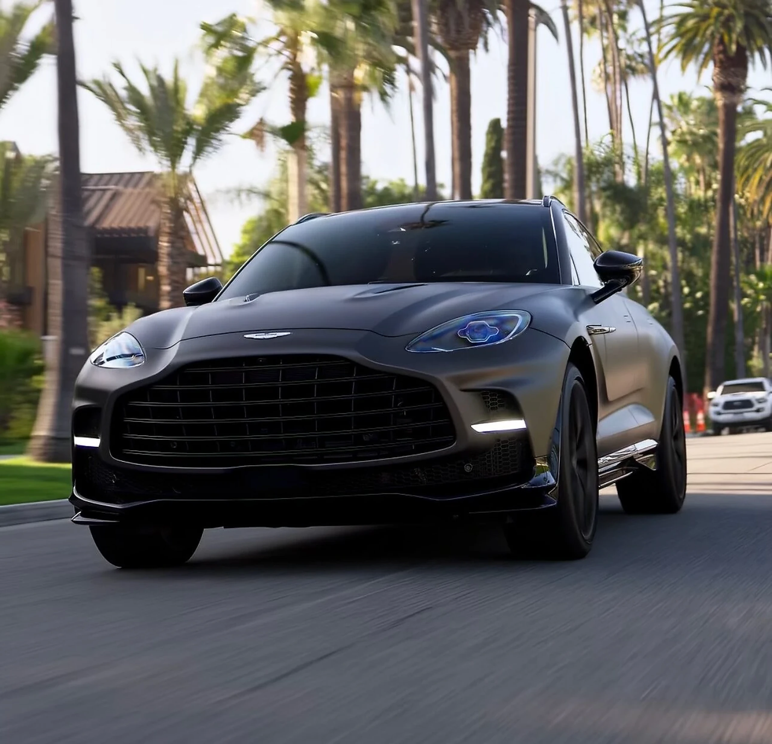 Aston Martin DBX 707 exterior for performance suv rentals