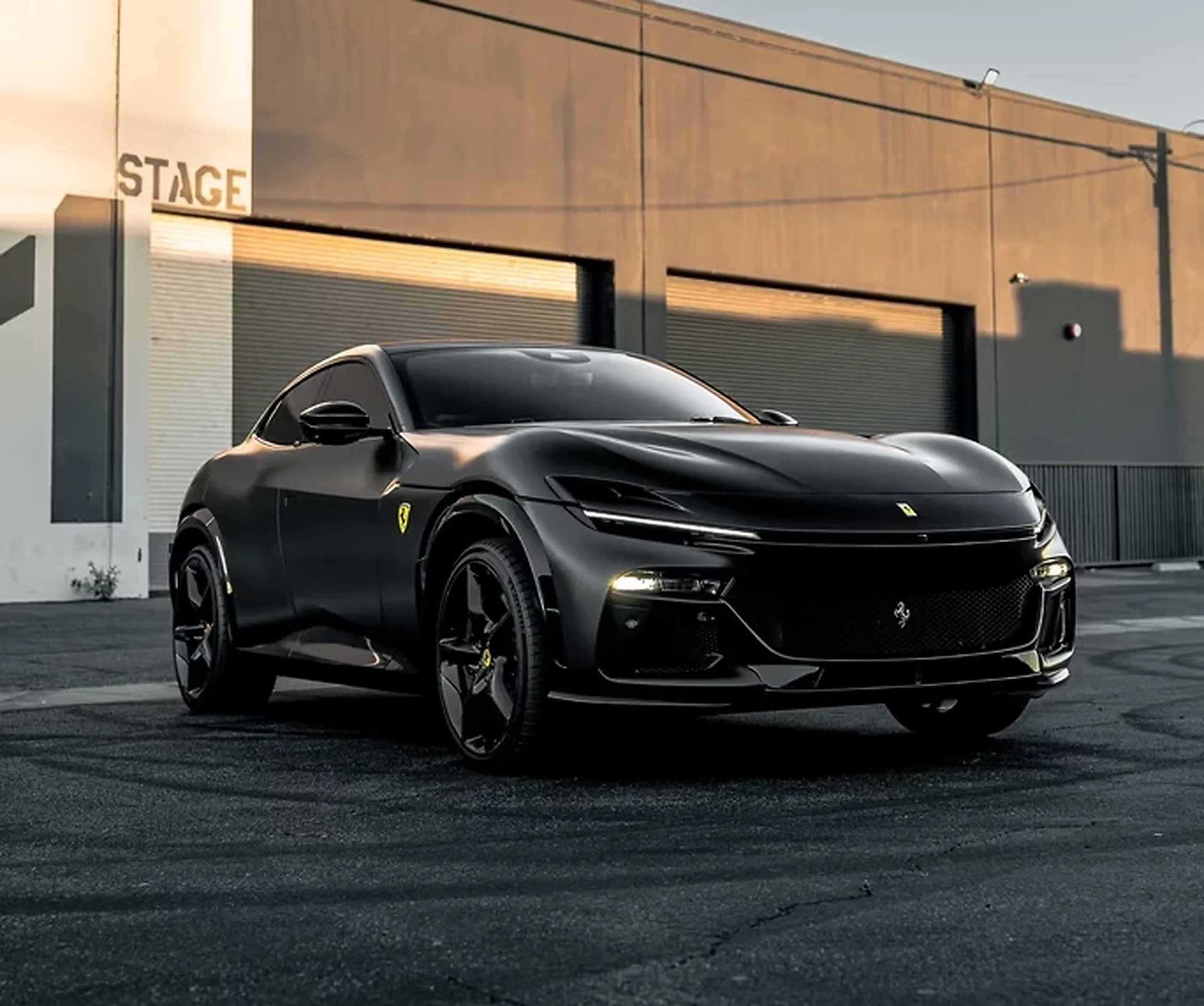 Ferrari Purosangue exterior for performance suv rentals