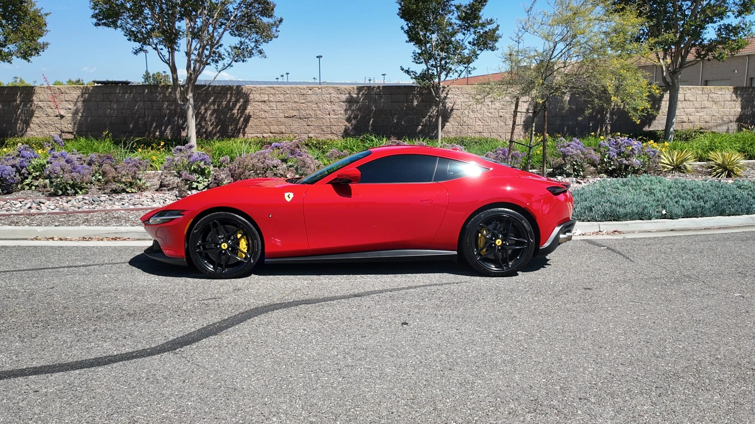 Ferrari Roma detail relevant to one-way miami car delivery requests on MIAMI RENT LUXURY