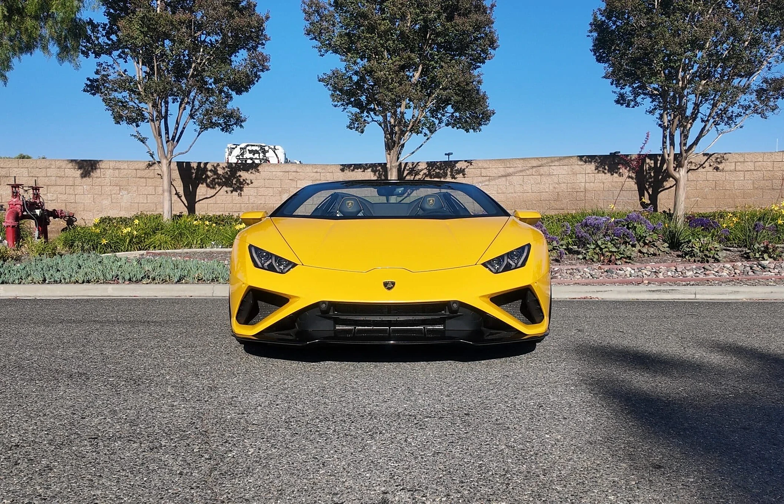 Lamborghini Huracán EVO Spyder detail relevant to miami swim week exotic car rentals on MIAMI RENT LUXURY