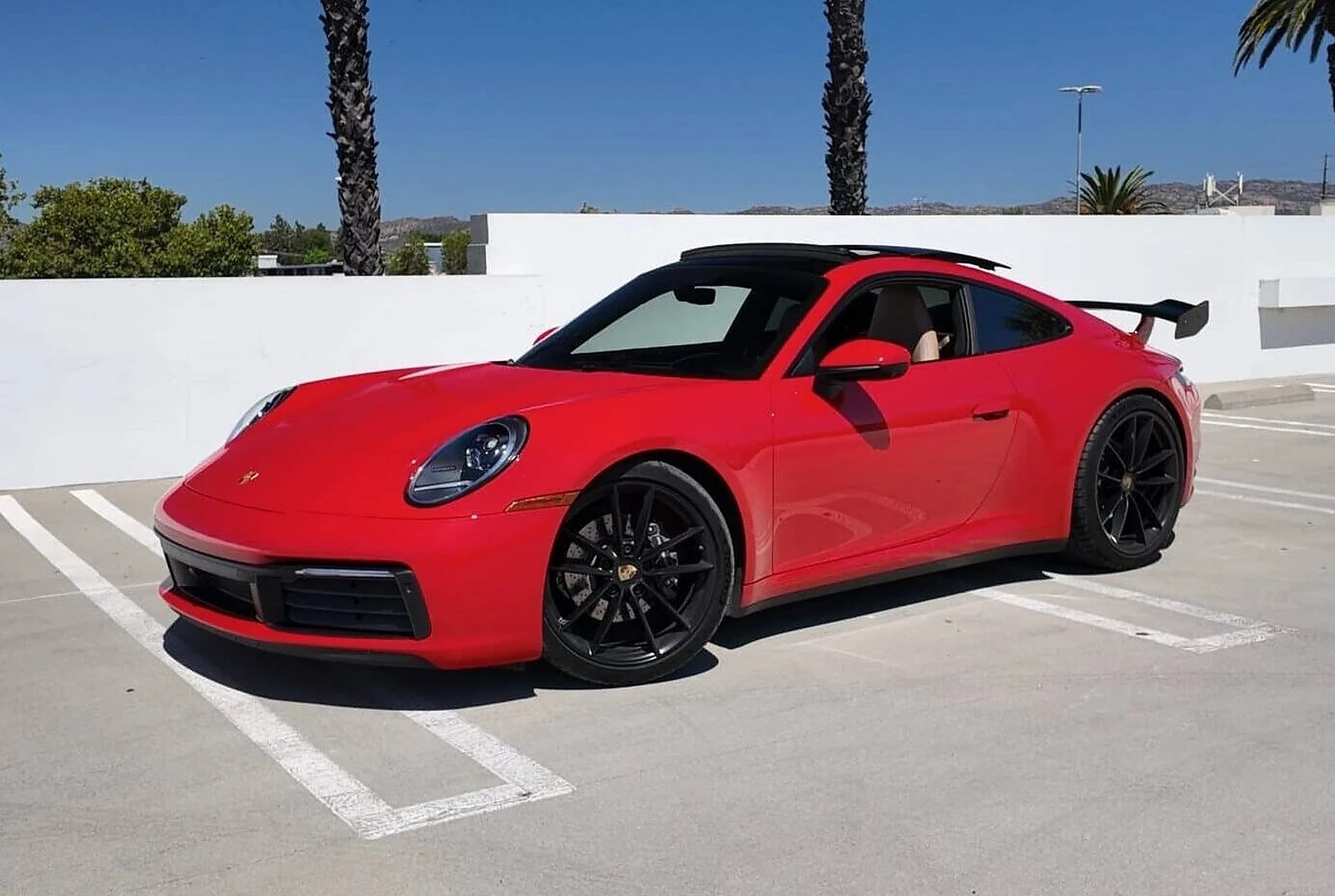 Porsche 911 Carrera exterior for international visitor car rentals